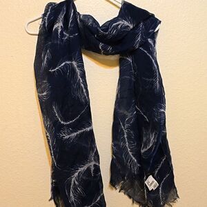 Tarnish silk/cotton scarf